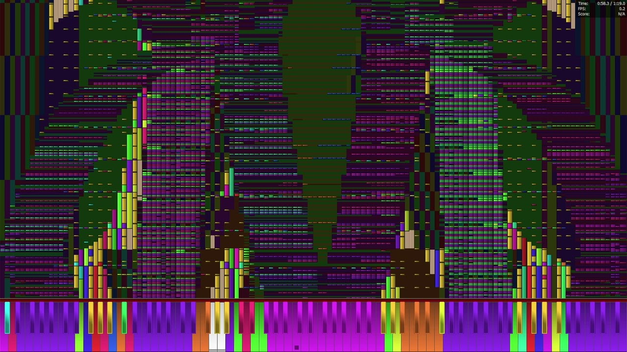 [Black MIDI] Aimonortsa Lag Tester - 7.78M (Celeron J1900 Legit Run)