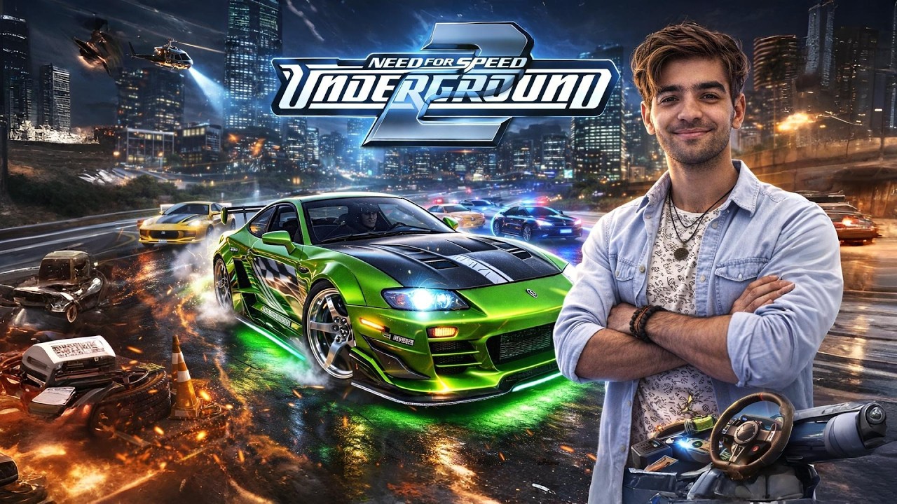🔴Sokakların Hakimi Oluyoruz | Need for Speed Underground 2 | Bölüm 2