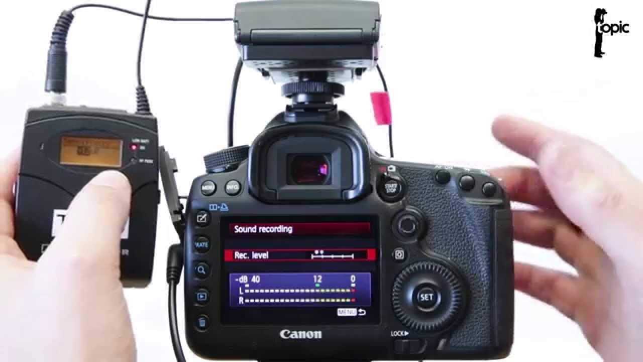 Как уменьшить шипение звука на камере 5D Mk III при видеосъемке