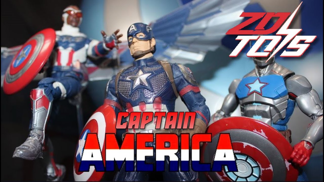 Фигурка Капитана Америки из фильма «Мстители: Финал» от ZD TOYS.