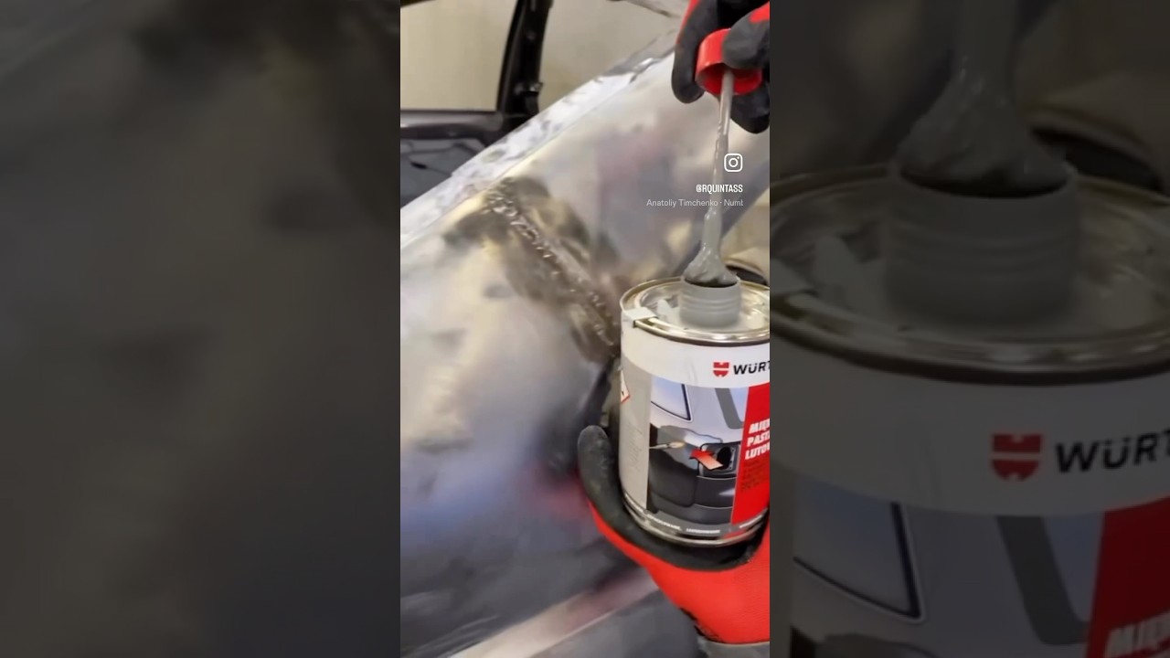 Reparo de chapa automotiva utilizando solda estanho  / evita o uso de massa poli&eacute;ster