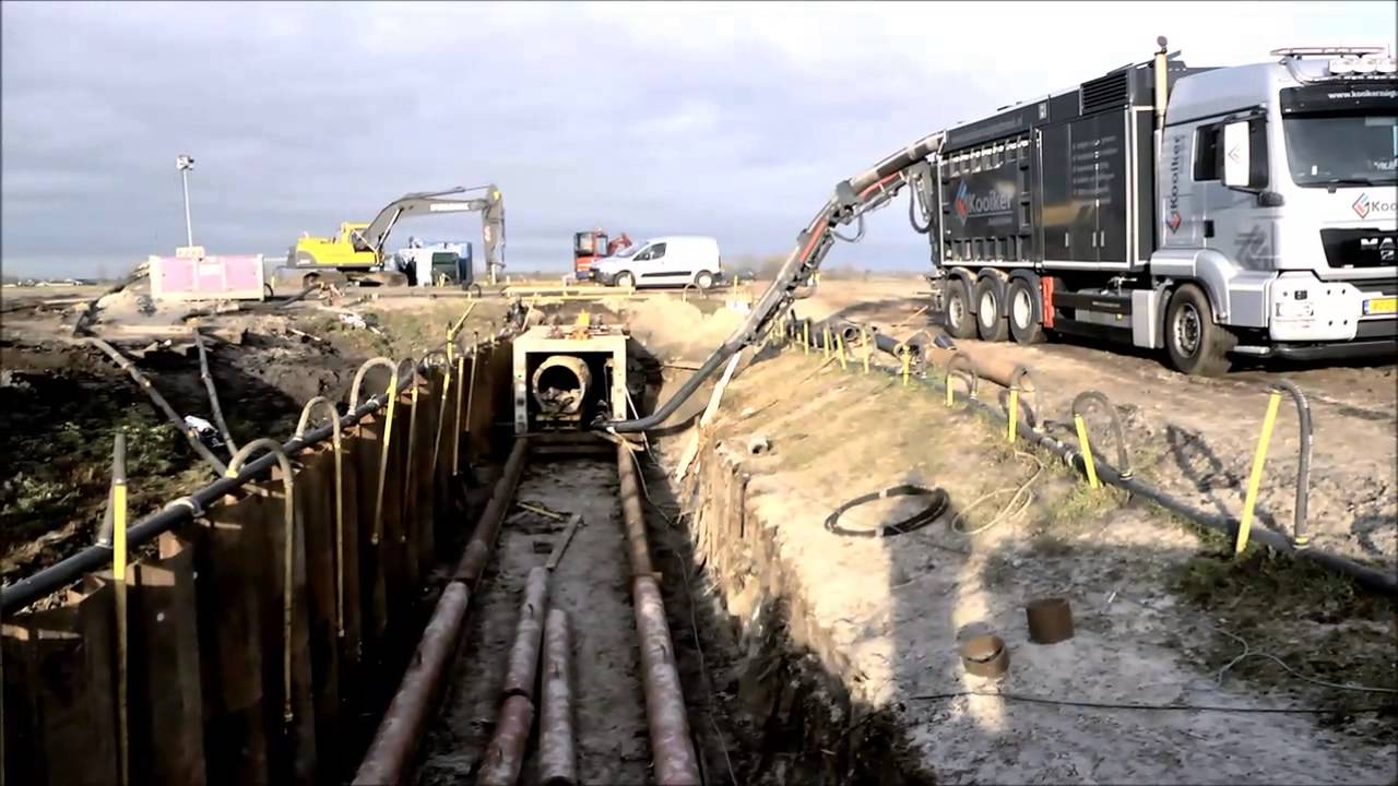 Zandzuigen tunnel Blokzijl