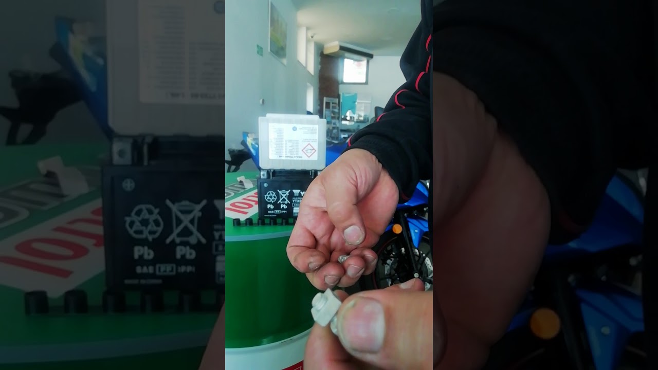 MOTOSİKLET AKÜSÜ YUASA NASIL HAZIRLANIR