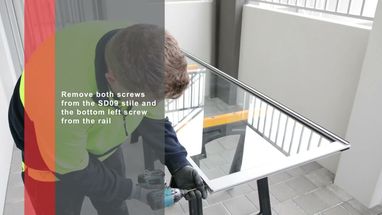 How to reverse hand your Jason Residential Sliding Door