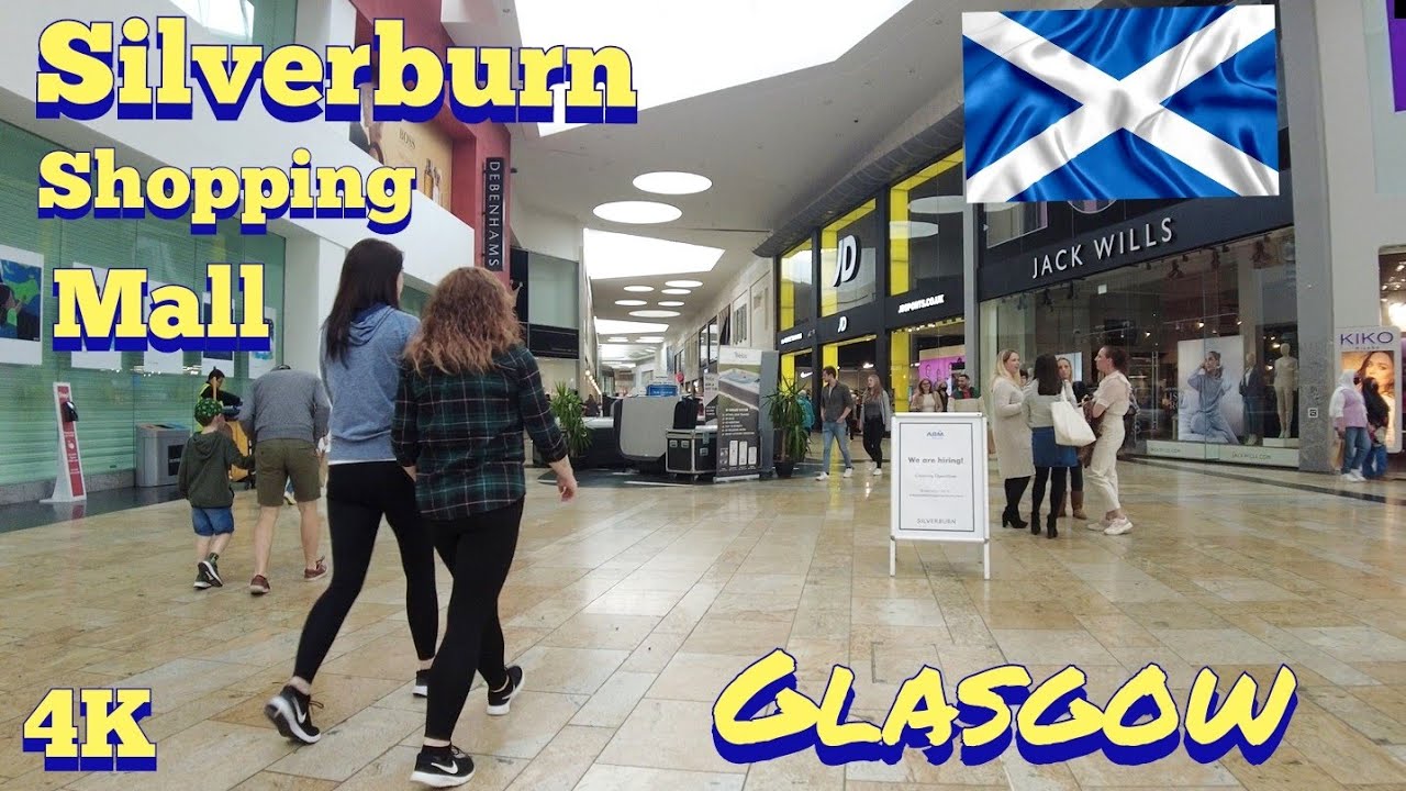 Glasgow | Silverburn a Famous Shopping Mall Walk | Scotland [4K UHD]