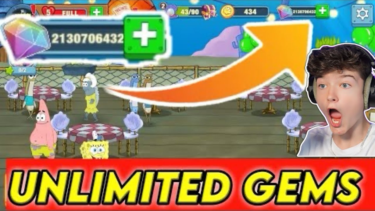 SpongeBob Krusty Cook Off Hack - Get Unlimited Free Gems
