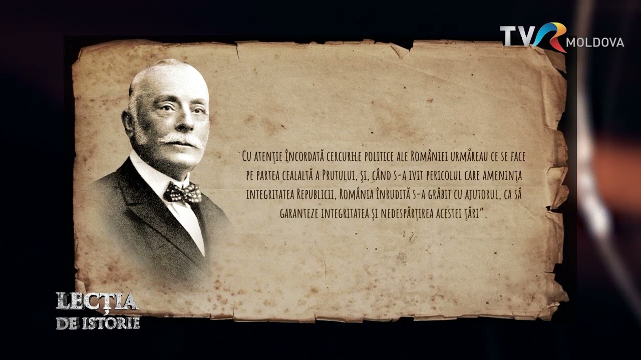 Declarația de Unire a Basarabiei cu România - 27 Martie 1918