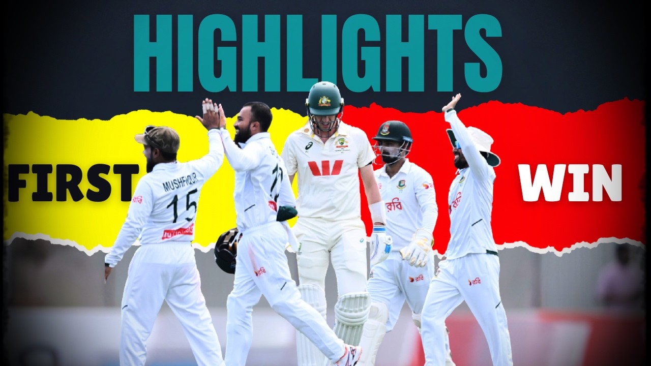 Bangladesh Beat Australia First Time Full Highlights (Not 2026) | TFV-Cricket
