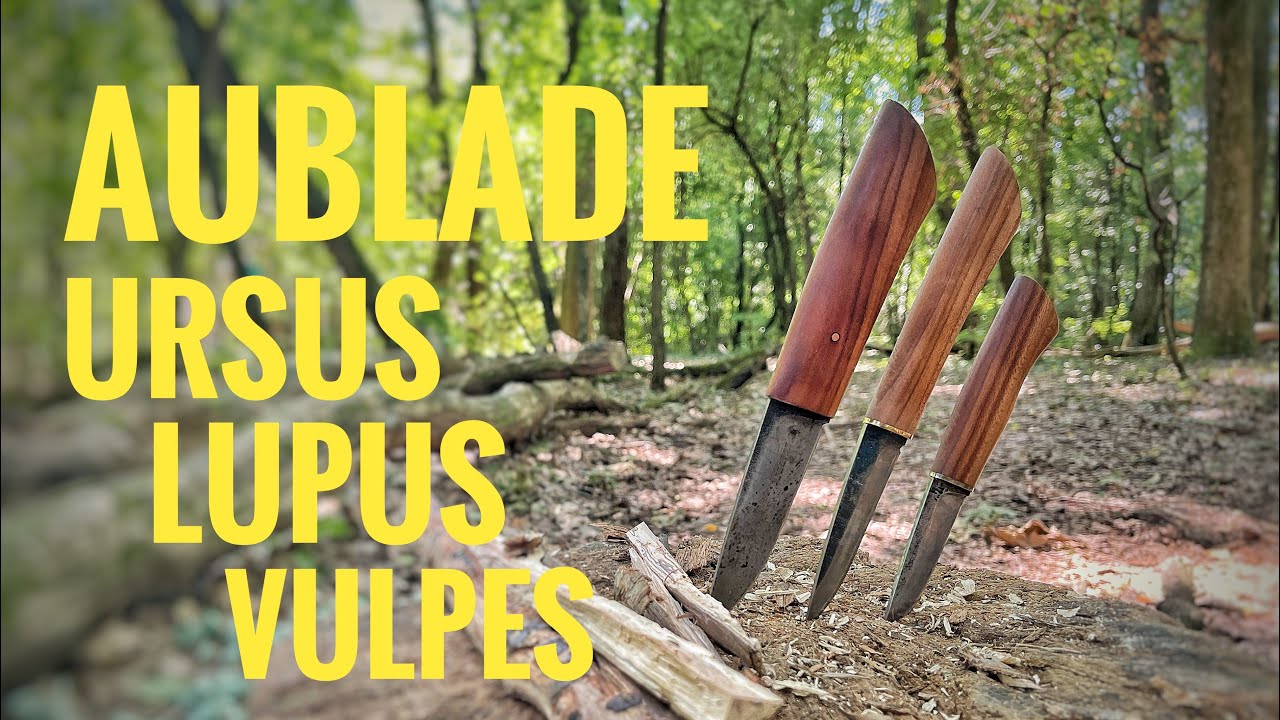 Ursus, Lupus, Vulpes   la trilogia di un bravissimo maker italiano - AUBLADES