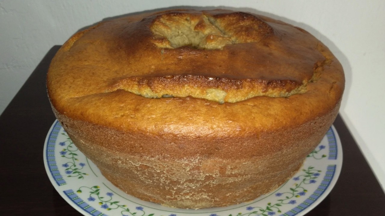BOLO DE BANANA SIMPLES, DELICIOSO E SUPER FOFINHO