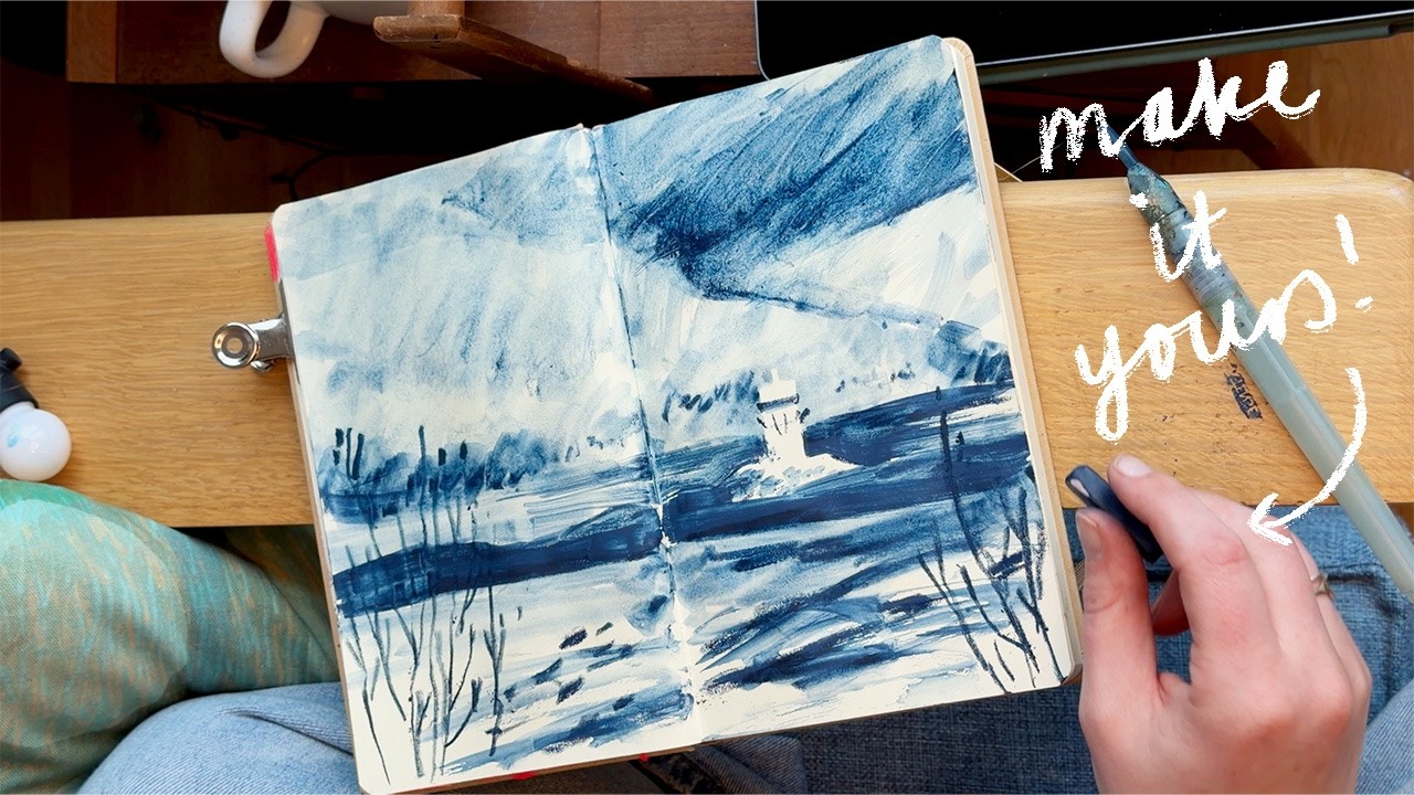 How to Sketch From Memory (When You Can’t Paint It All)