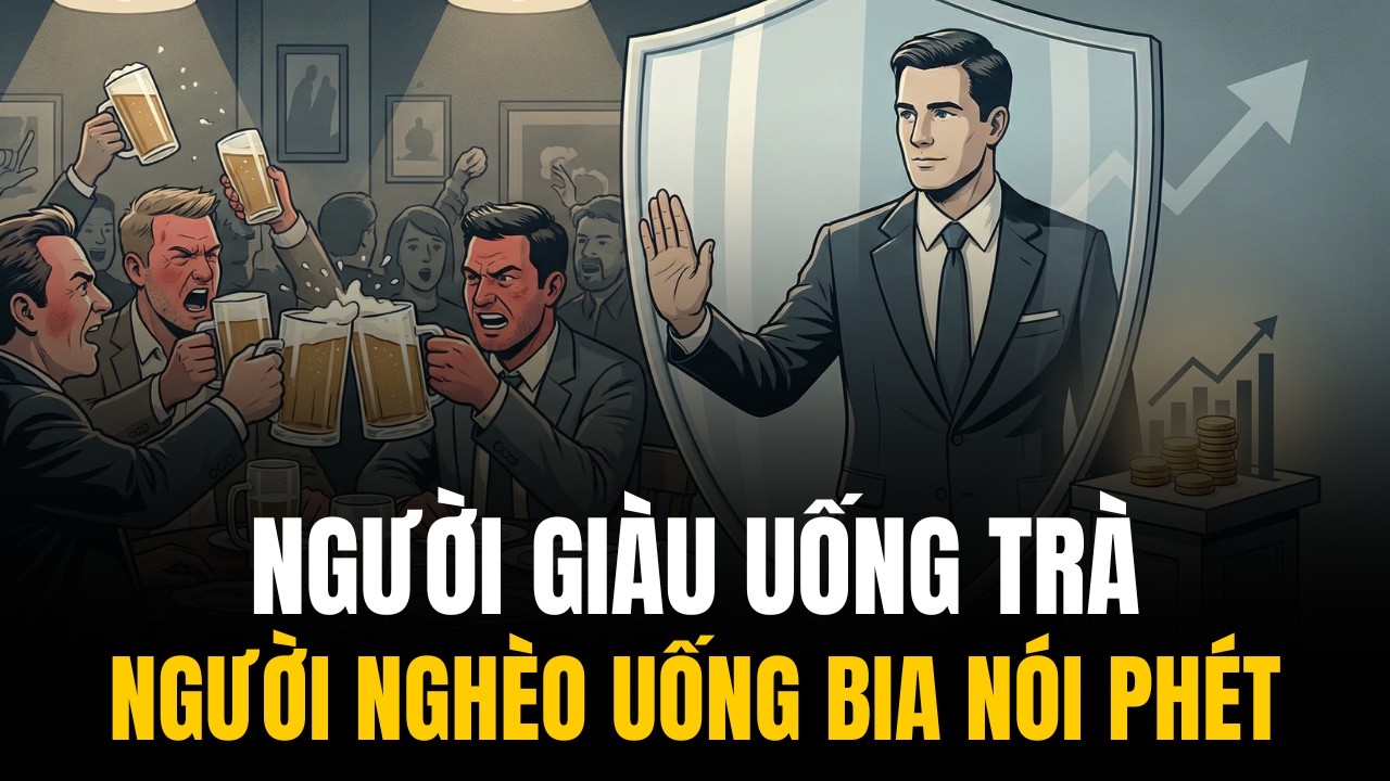 MUỐN GIÀU: Hãy Học Cách NÓI KHÔNG Với Những Kèo Nhậu Vô Bổ