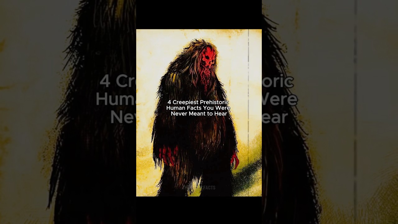 You won&rsquo;t believe these creepy prehistoric facts 😳💀 #prehistoric #creepyhistory #iceage