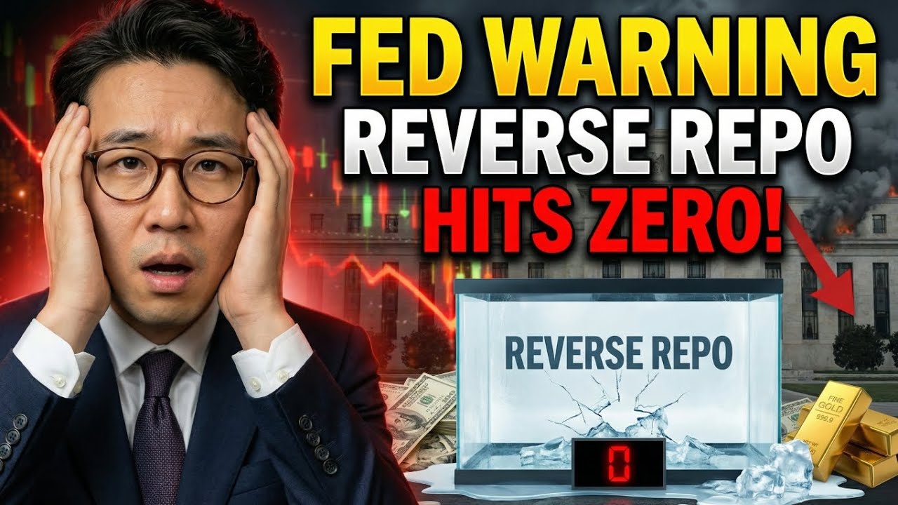 FED WARNING: What Happens When the Reverse Repo Hits Zero | John AG 