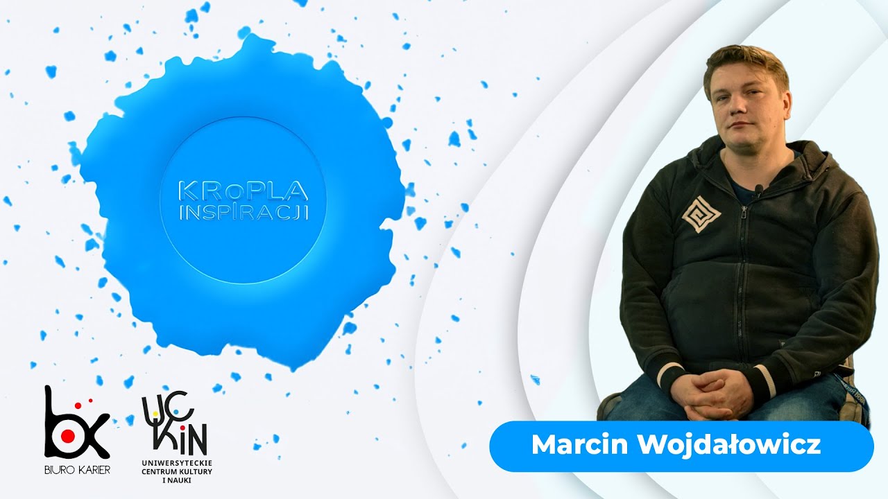 Kropla inspiracji z Marcinem Wojdałowiczem by Biuro Karier UwB