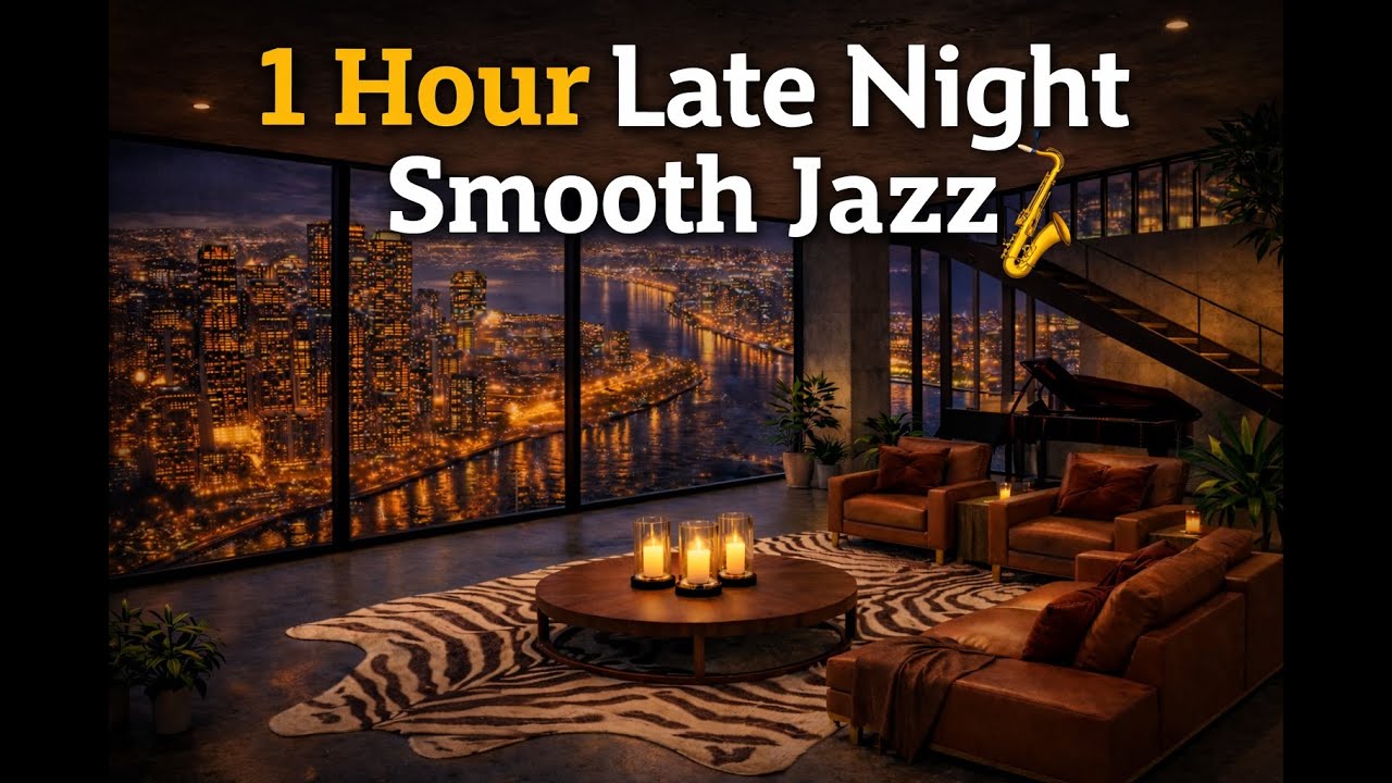 1 Hour Late Night Smooth Jazz Vault