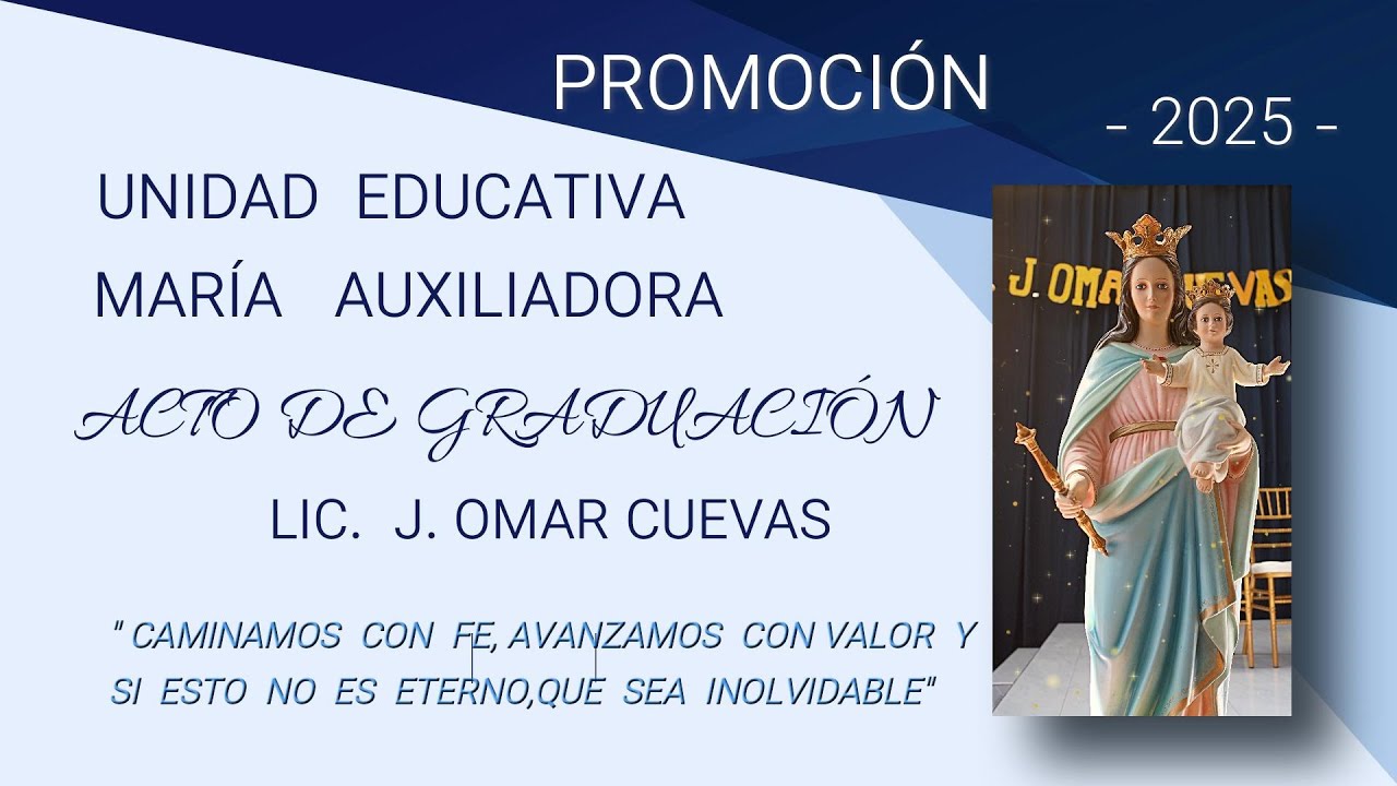 GRADUACION MARIA AUXILIADORA 2025