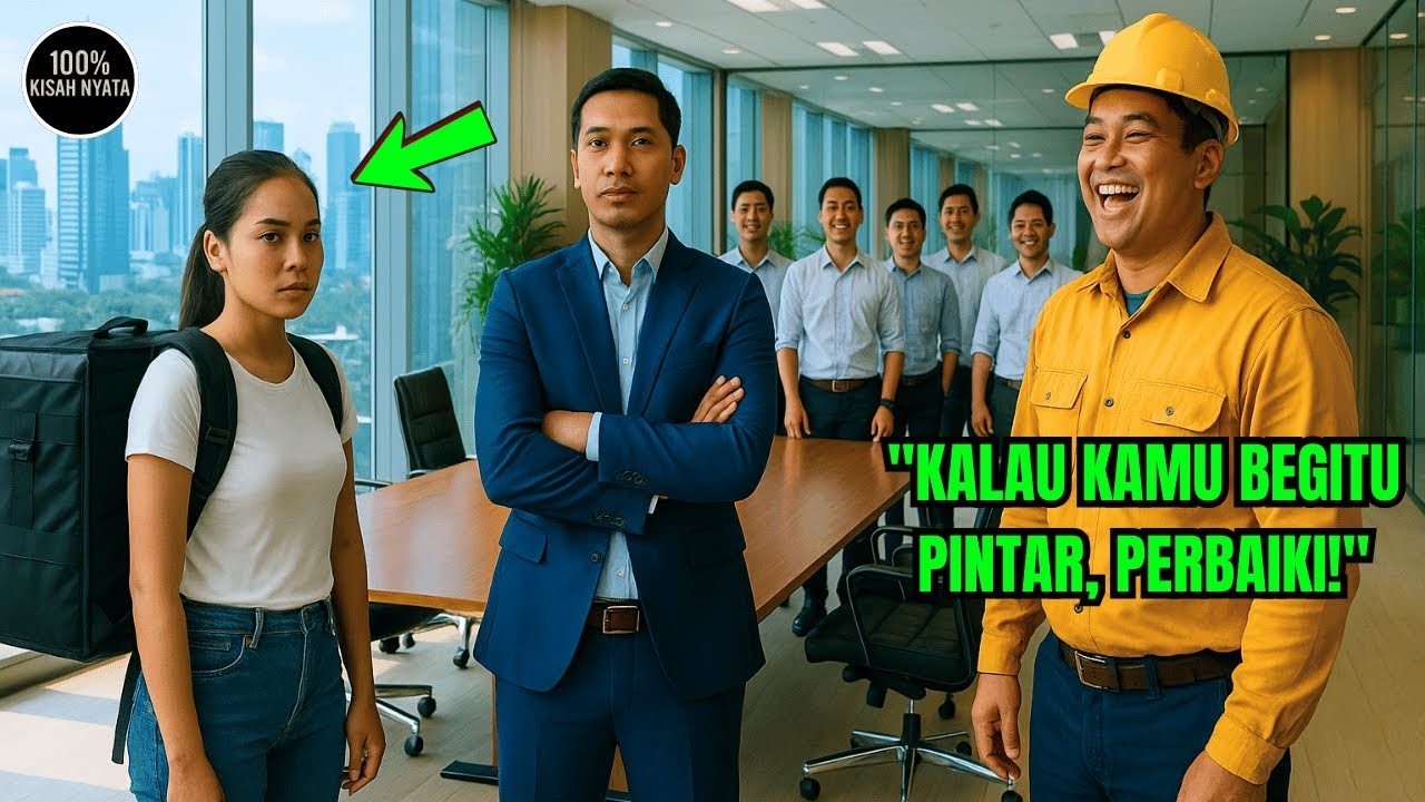 Kalau kamu pinter, perbaiki dong! 30 Insinyur gagal tapi kurir wanita berhasil menyelesaikannya