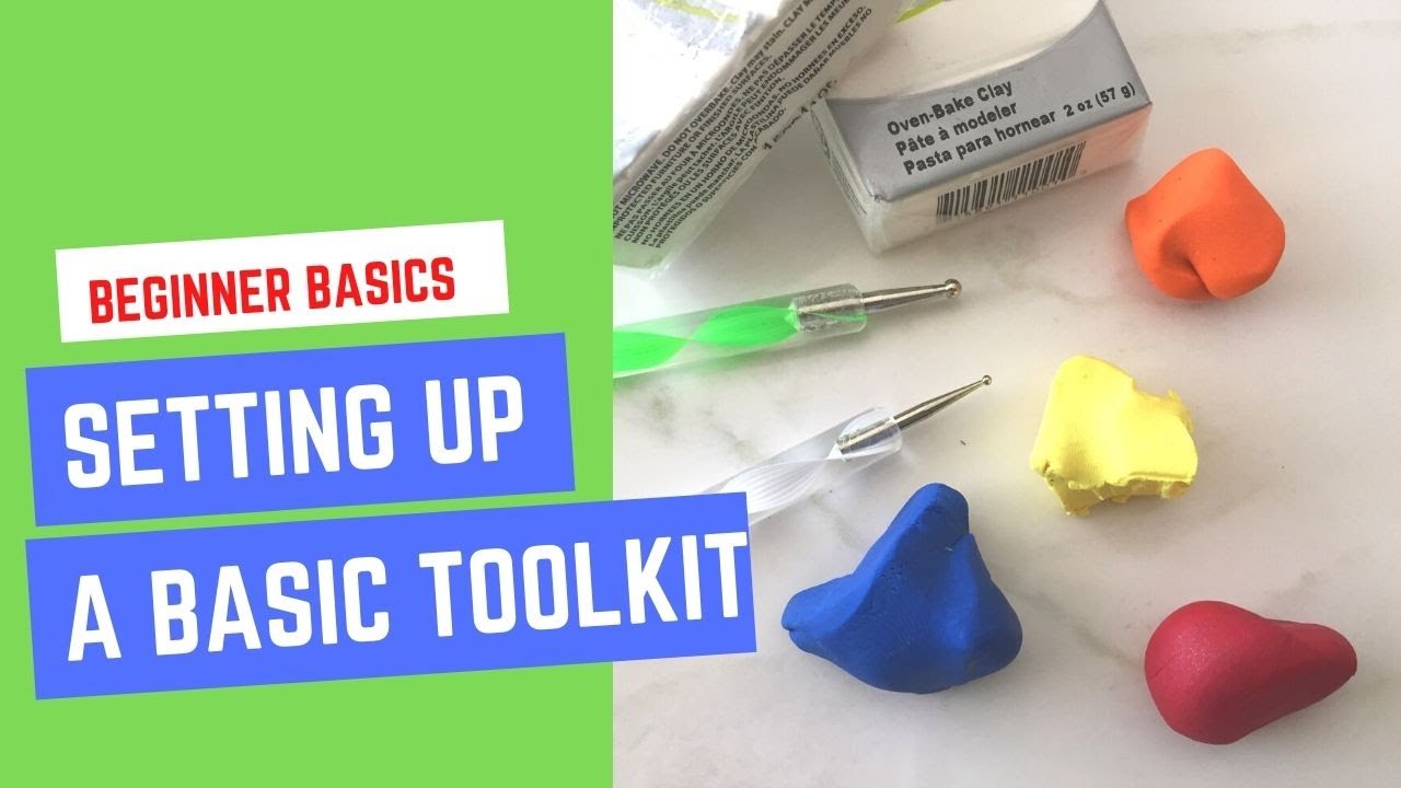 Polymer Clay Basics: What Tools Do You REALLY Need? Setting Up A Toolbox The Is Useful and Cheap!