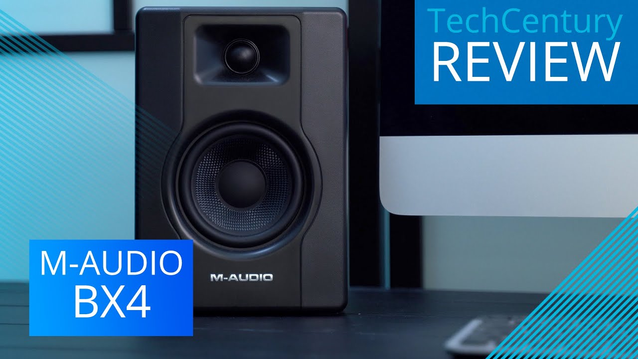 ОБЗОР M-Audio BX4 — мультимедийные мониторы менее чем за 130 долларов!