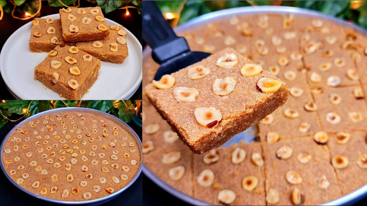 طريقة البسبوسة المكرملة طرية ومرملة طعمها احلي من الجاهزة هتنجح معاكي من اول مرة