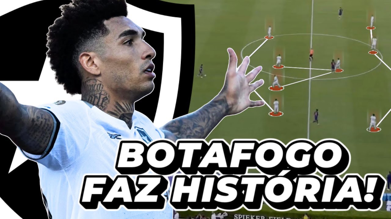 BOTAFOGO FOI PERFEITO TATICAMENTE CONTRA O PSG