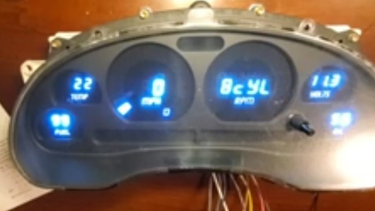 Intellitronix gauge cluster assembly