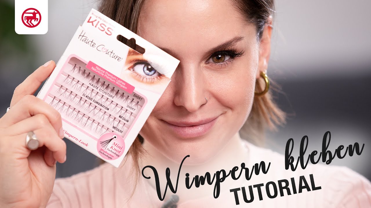 Einzelne Wimpern richtig kleben – Profi packt aus! Daily und Party Look im Beauty Tutorial