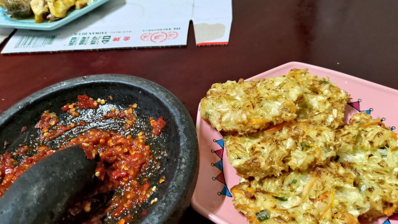 Bakwan kriuk Sulastri 15 ‼️ Makan begini sudah nikmat , Tkw Taiwan.