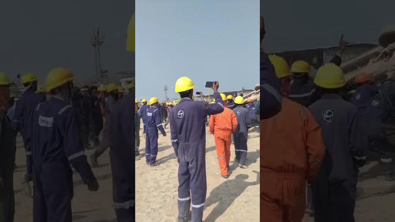 Panipat Refinery Haryana labour strike. #haryanaiocl #labourstrike #panipat 