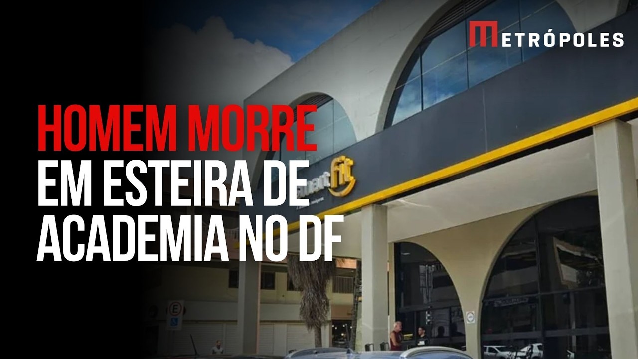 Aluno morre em academia do DF ap&oacute;s passar mal na esteira