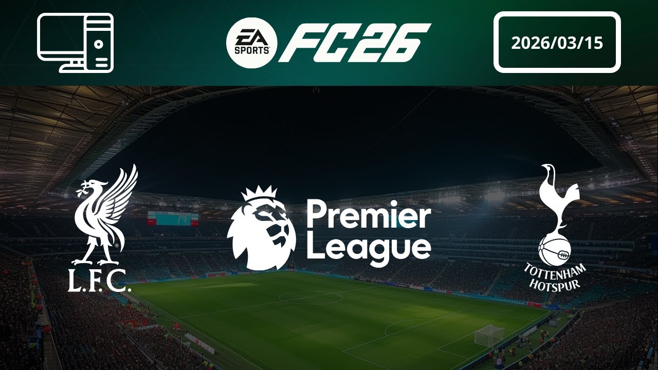 [4K] Liverpool vs Tottenham Hotspur - Prediction - 2025-26 Premier League - EA FC 26