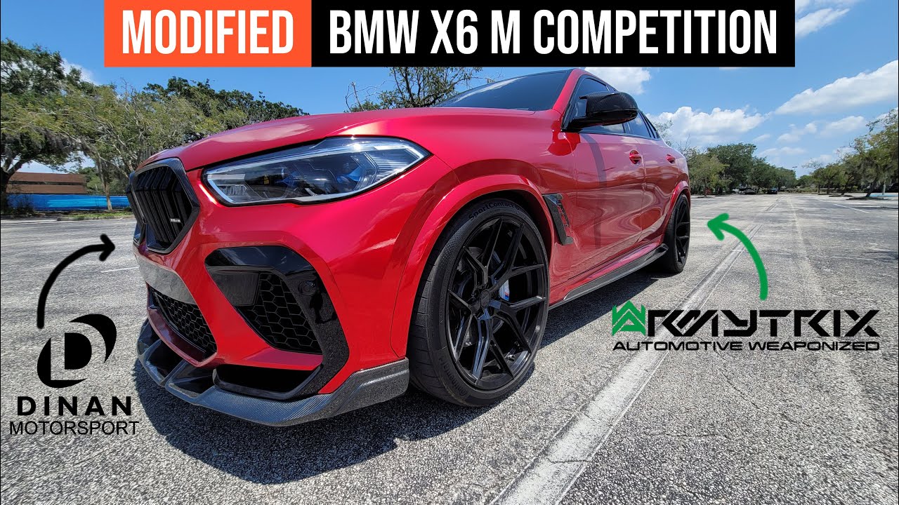Невероятная мощь! Обзор BMW X6M Competition 2021 года с потрясающими модификациями!