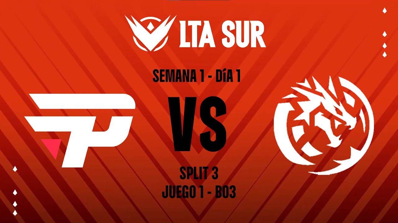 PAIN vs LEV | LTA SUR Split 3 | Pick and Play | S1D1 | Partida 1