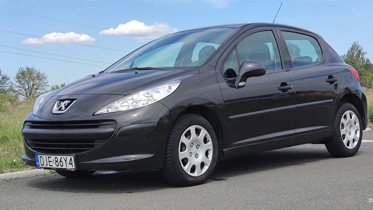 Peugeot 207, 1.4 benzyna, manualna skrzynia biegów, 2007 rok, 169 tys km.