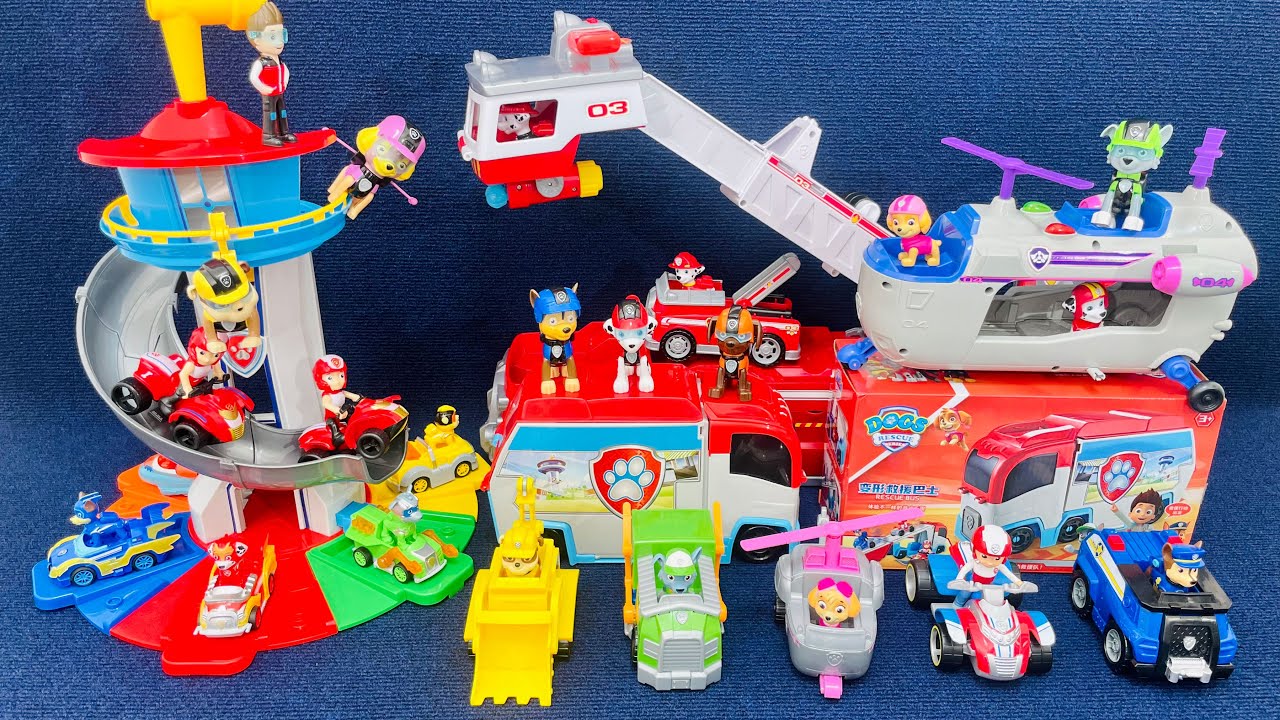 13 Minutes Satisfying with Unboxing Super Cool Paw Patrol Toys Collection ASMR | Review Toys