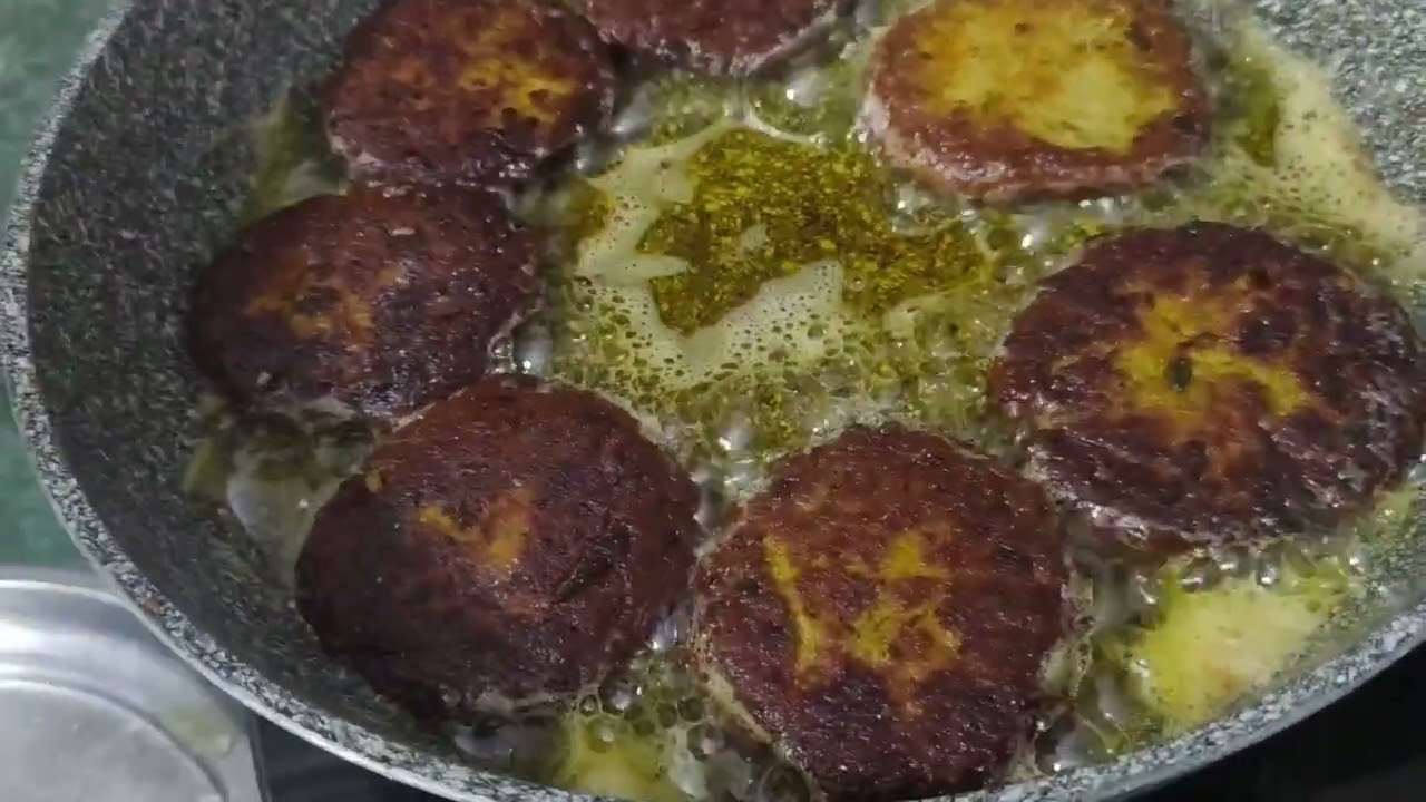 Chicken shami kabab 