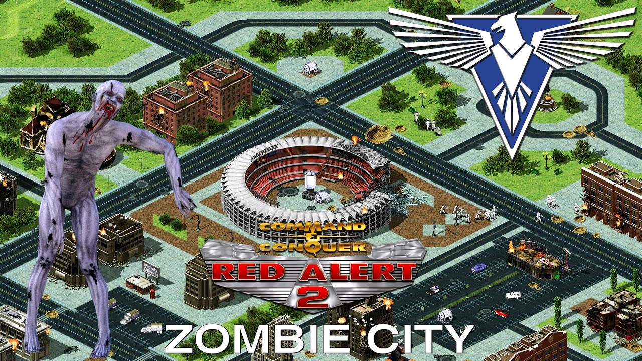 Red Alert 2 Reunion 2023 | Серия Wrong Way — Allied Mission 2 — Zombie City