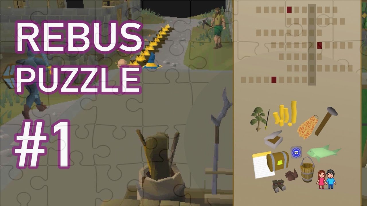 OSRS REBUS PUZZLE SOLVE AND WIN 500K! Rebus #1