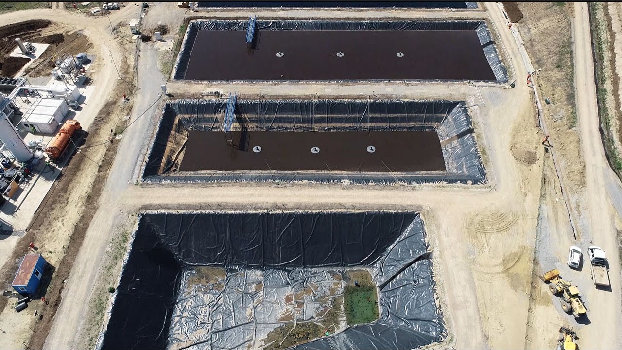 Leachate Treatment Facility in Commissioning Phase