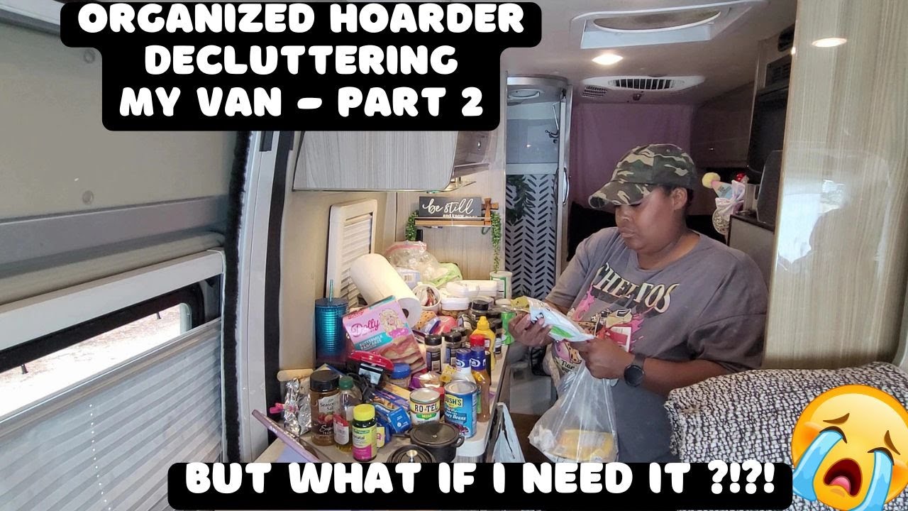 The Struggle of Letting Things Go - What If I NEED It!😭 My Journey to Decluttering My Van - Part 2