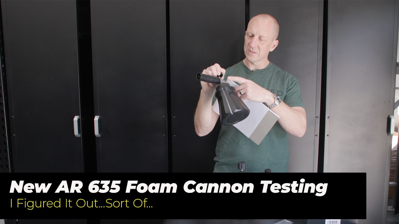 Figuring Out the Foam Cannon For NEW AR635 Pressure Washer