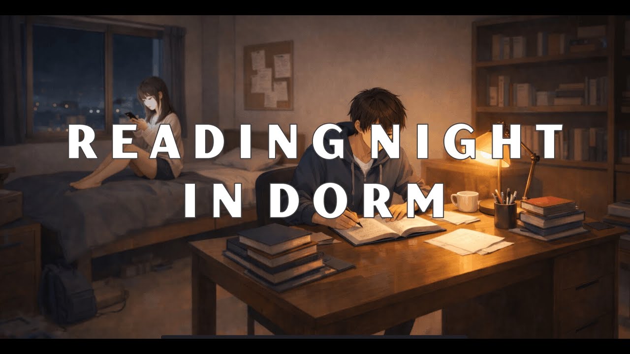 Late-Night Study Session 📚 | Calm Focus Music for Studying (1 Hour) | Midnight Desk