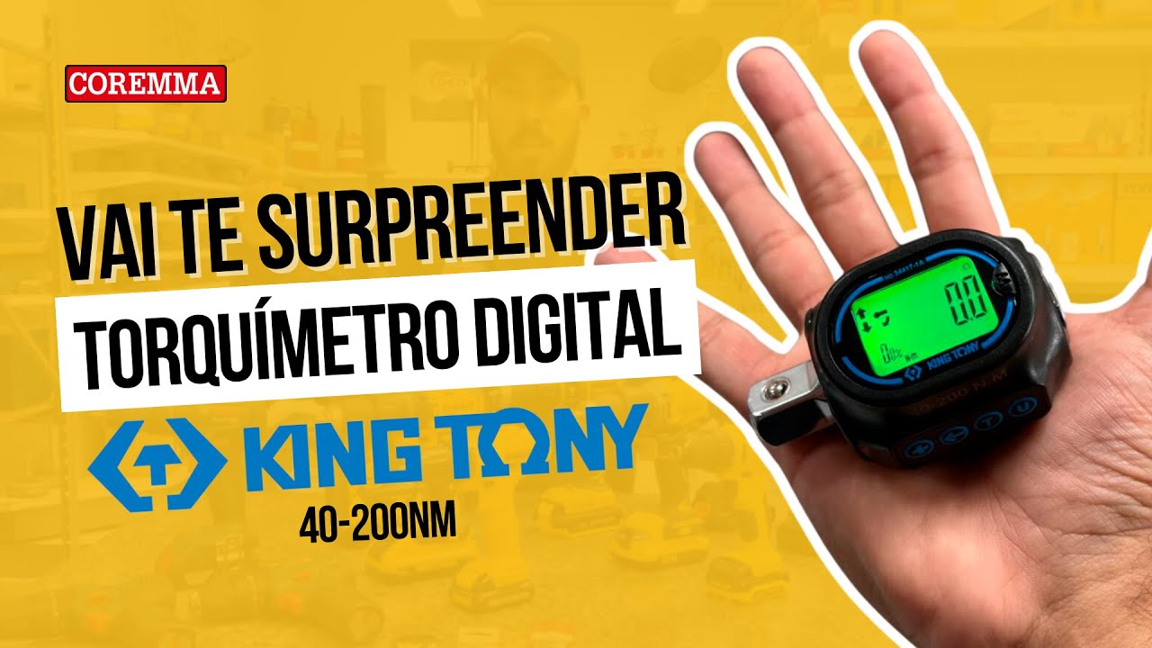 Unboxing | Torquímetro Digital King Tony 40-200Nm!