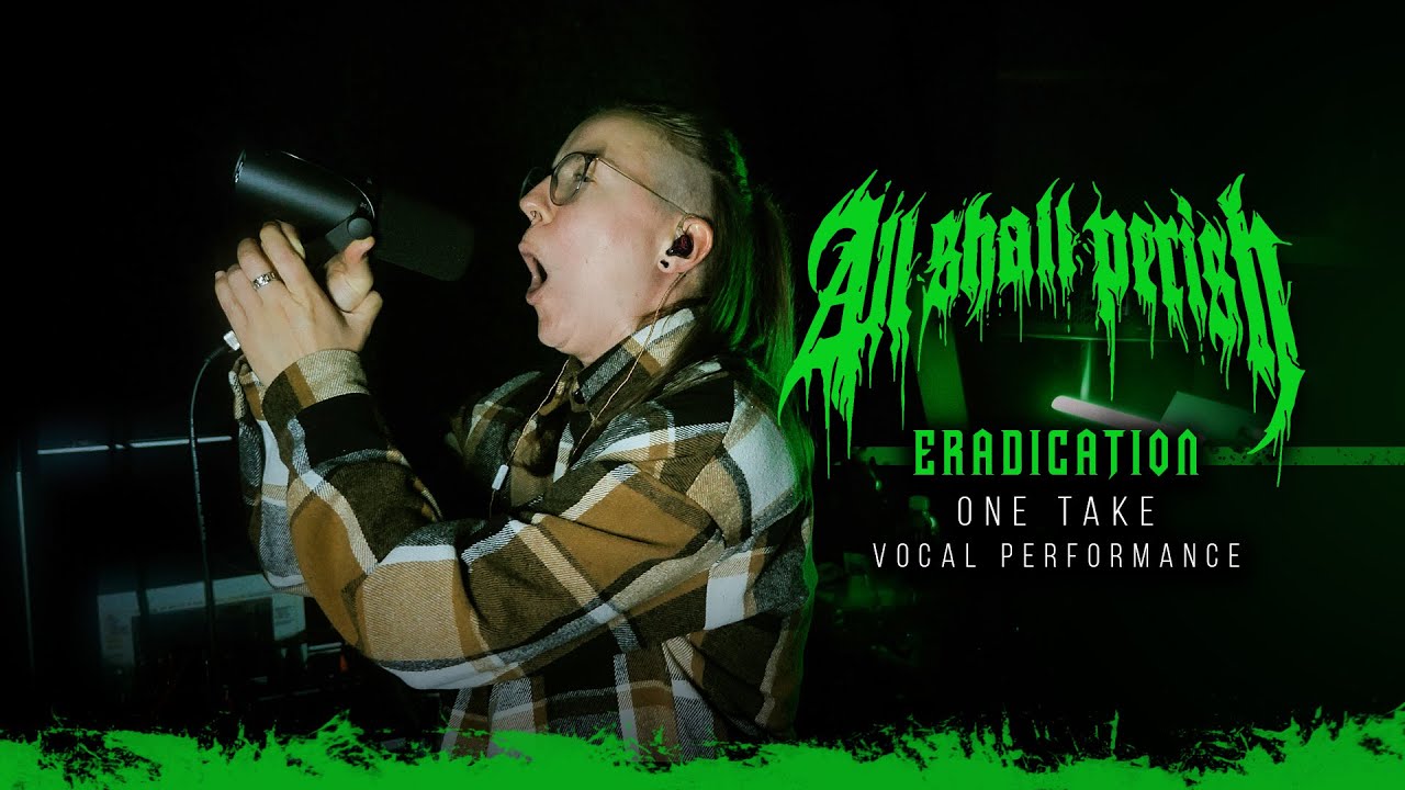 All Shall Perish - Eradication | ONE TAKE Vocal Cover | Daniela 