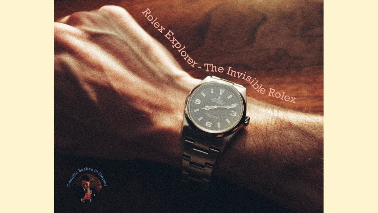 Rolex Explorer | Невидимые стальные спортивные часы Rolex