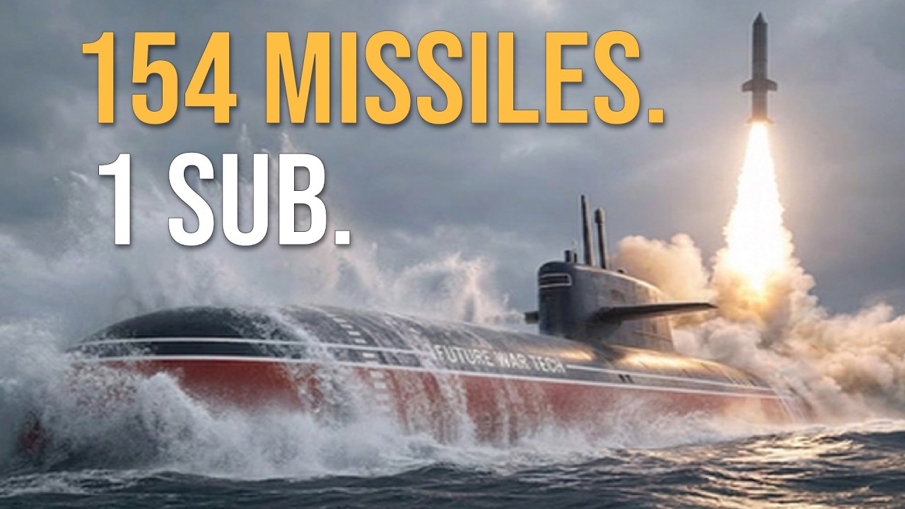 Ohio SSGN - America&rsquo;s 4 GHOST SUBMARINES Carry 616 Tomahawks