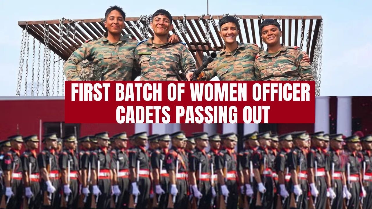 LIVE | IMA  Spring Term Passing Out Parade, First-Ever Batch Of Women Officer Cadet March Out