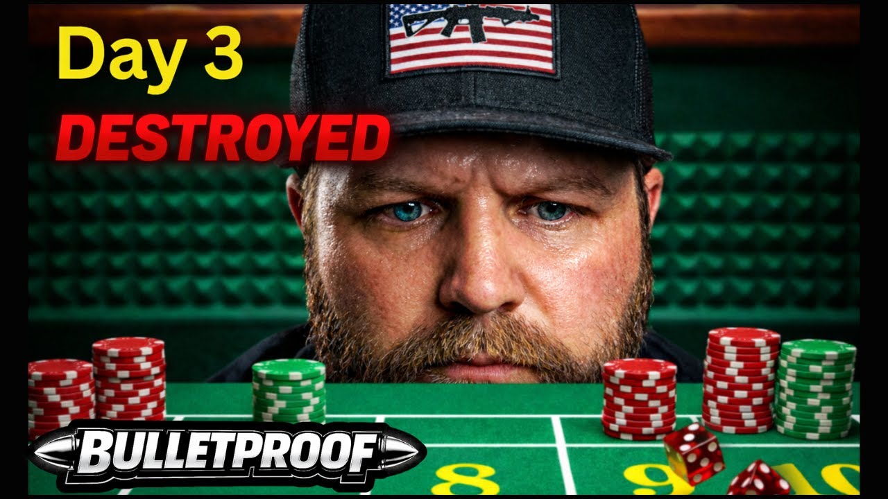 The Don’t Player Got DESTROYED! Day 3 | Bulletproof Craps Strategy