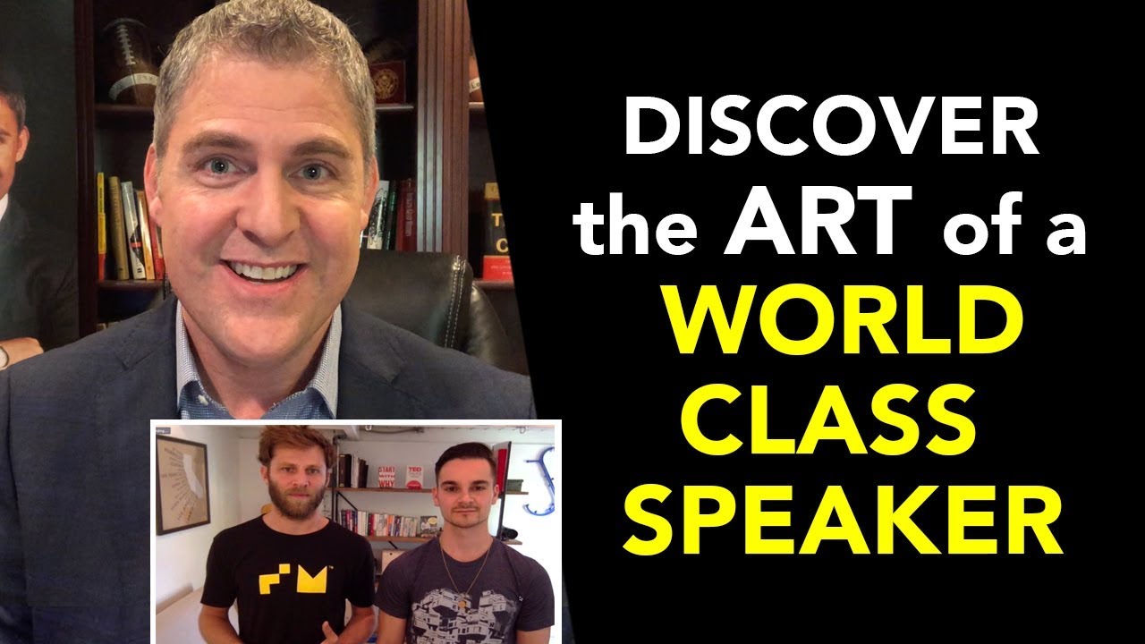 Discover the Art of a World Class Speaker